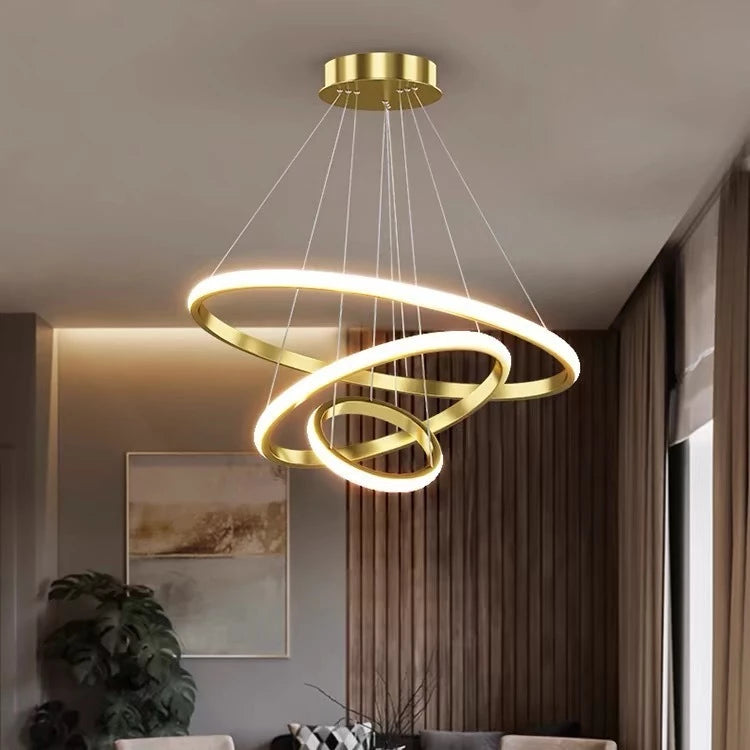 Lustre de Luxo Com 3 Cores - Sofie