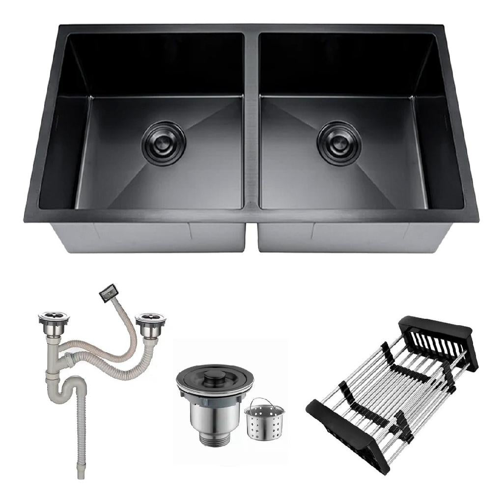 Cuba Dupla Inox Para Cozinha Gourmet - DecoPro