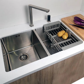 Cuba Dupla Inox Para Cozinha Gourmet - DecoPro