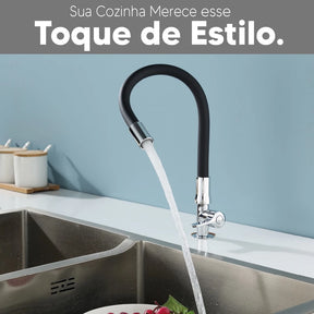 Torneira Para Cozinha Flexível Moderna - Rayzen