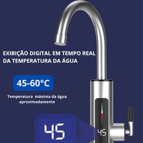 Torneira Digital Giratória Com Visor de Temperatura - DecoPro